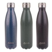 OASIS Hydration double Wall stainless steel water bottle 500ml Hammertone