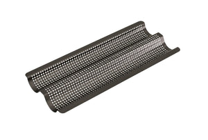 BAKEMASTER Perfect Crust Baguette Tray 39 x 16 x 2.5cm