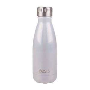 OASIS hydration 500ml double wall stainless steel water bottle LUSTRE