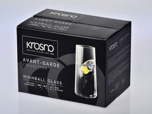 KROSNO KR Avant-Garde Highball 540ML 6pc Gift Boxed