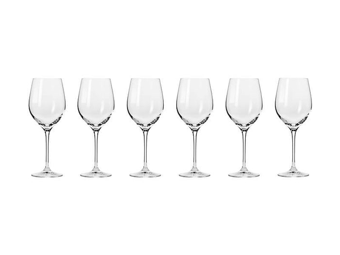 KROSNO KR Harmony Wine Glass 370ML 6pc Gift Boxed