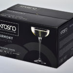 KROSNO KR Harmony Champagne Coupe 240ML 6pc Gift Boxed