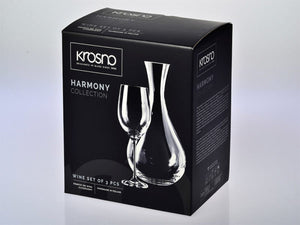 KROSNO KR Harmony Wine Set 3pc Gift Boxed