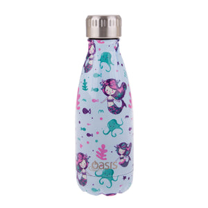Oasis hydration 350ml double wall stainless steel water bottle PATTERNS