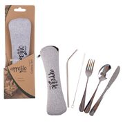 Appetito 5 Pce S/S Traveller's Cutlery Set