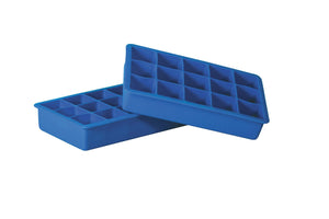AVANTI Silicone 15 Cup Square Ice Cube Tray - Set of 2