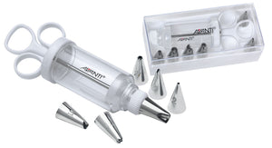 AVANTI 7 Piece Syringe Icing Set in Acrylic Box