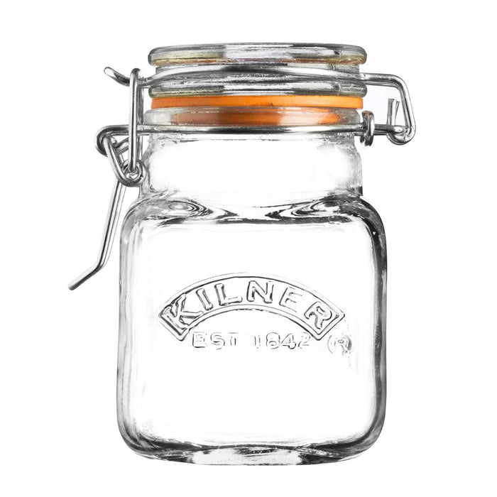 KILNER Square Clip Top Jar