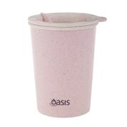 OASIS ECO Cups BIODEGRADABLE 300ml Double Wall Natural Wheat Straw