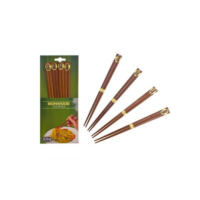 D.line Ironwood Chopsticks set 4