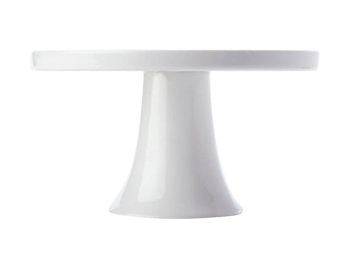 MAXWELL & WILLIAMS MW White Basics Footed Cake Stand 20cm Gift Boxed