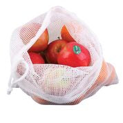 Appetito Reuseable Woven Net Produce Bags set 3