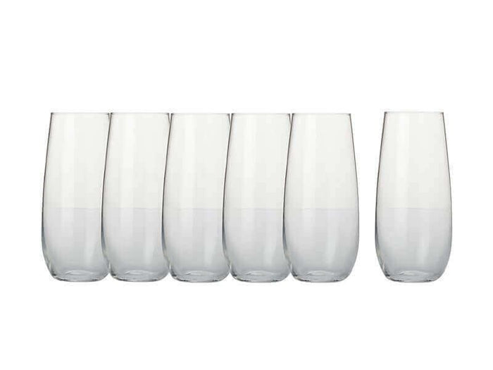 MAXWELL & WILLIAMS MW Mansion Stemless Flute 230ML Set 6 Gift Boxed