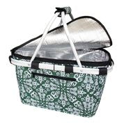 SACHI Carry Shopping Baskets with lid Insulated