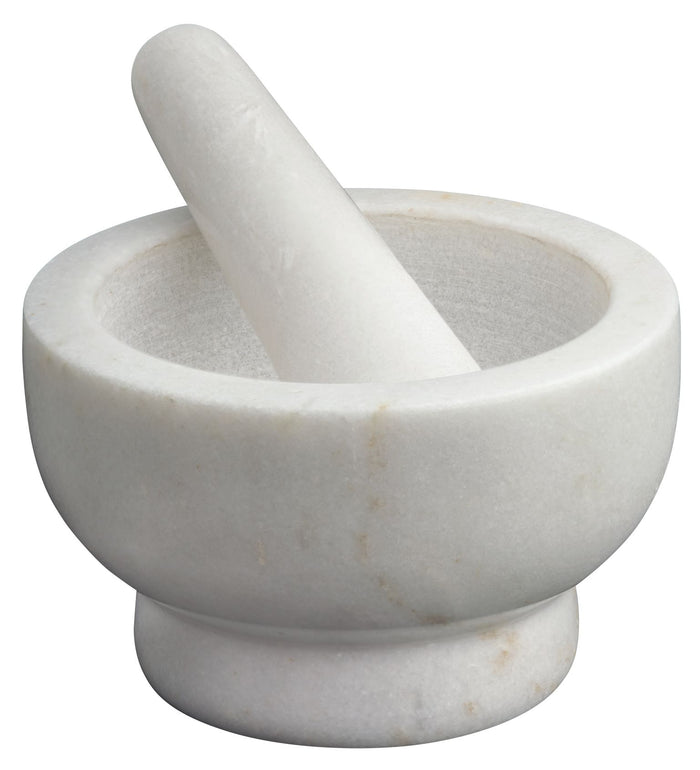 AVANTI Marble Footed Mortar and Pestle