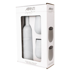 AVANTI Double Wall Insulated Wine Traveller Set