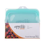 Appetito Silicone Medium 470ml Food Storage Bag Aqua or White