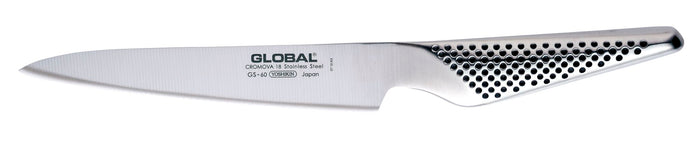 GLOBAL Utility Knife - Plain Blade 15cm