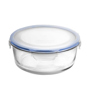 GLASSLOCK Round Tempered Glass Food Container 2000ml