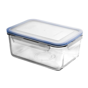 GLASSLOCK Rectangular Tempered Glass Food Container 1870ml