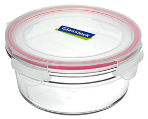 GLASSLOCK Round Oven Safe Glass Container 850ml
