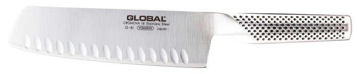 GLOBAL Vegetable Knife - Fluted Blade 18cm