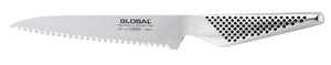 GLOBAL Utility Knife - Serrated Blade 15cm
