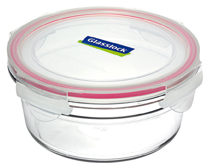 GLASSLOCK Round Oven Safe Glass Container 1480ml